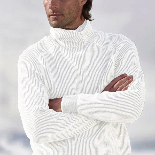 Anton | Rollkragenpullover für Herren mit Rippstrick - Elle Zürich