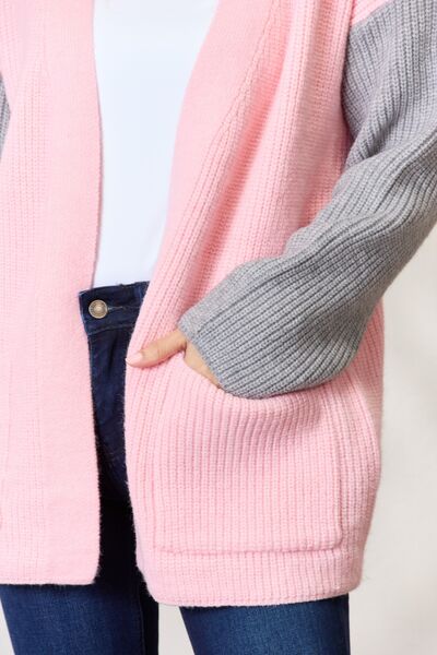 Emma | Weiche Offene Strickjacke Damen - Elle Zürich