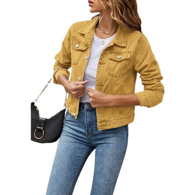 Alina | Stylische Denim Jacke für Damen - Elle Zürich