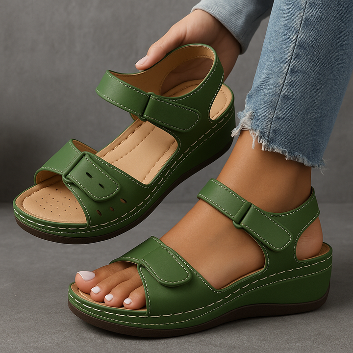 Natalie | Komfortable Keilsandalen Damen - Elle Zürich