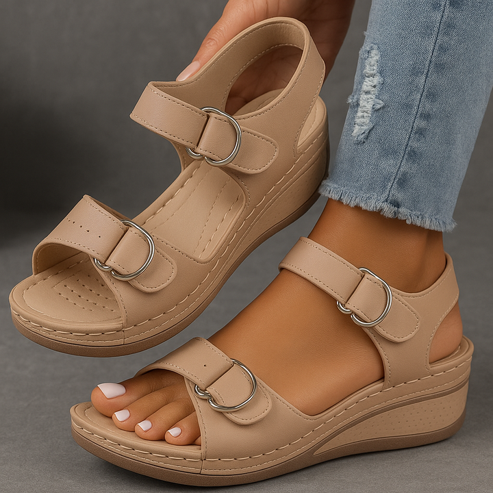 Natalie | Komfortable Keilsandalen Damen - Elle Zürich