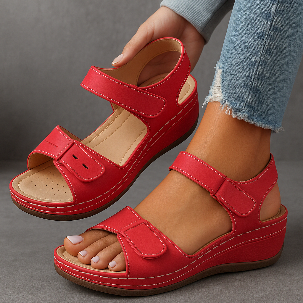 Natalie | Komfortable Keilsandalen Damen - Elle Zürich
