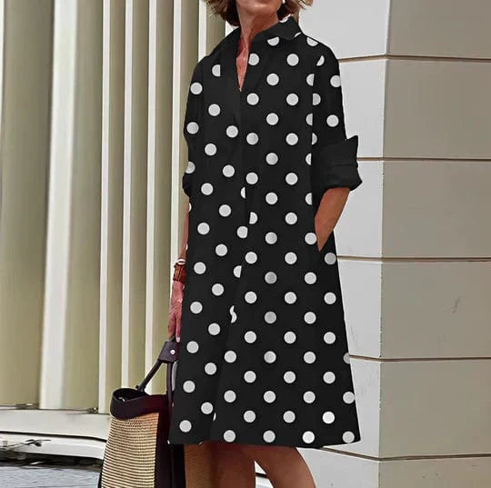 Karla | Elegantes und stilvolles Hemdkleid - Elle Zürich