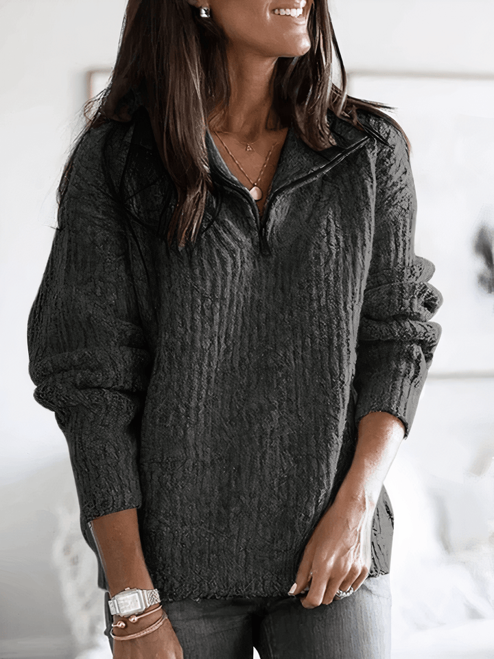 Magdalena | Lässiger Damen Strickpullover für entspannten Stil - Elle Zürich