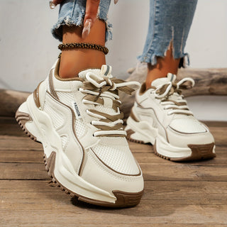 Anna | Damen Chunky Sneakers mit Mesh und Gummisohle - Elle Zürich