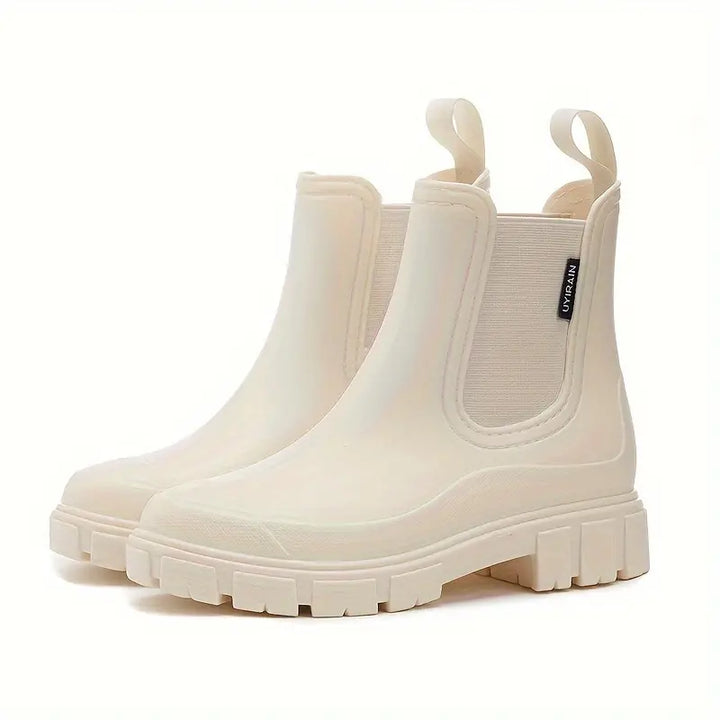 Kerstin | Damen Wasserdichte Slip-On Chelsea Stiefel - Elle Zürich