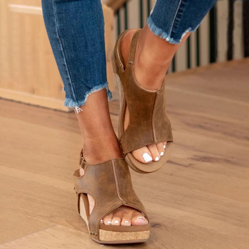 Jana | Stylische Sommer-Sandalen mit Stütze - Elle Zürich