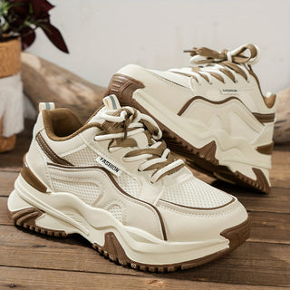Anna | Damen Chunky Sneakers mit Mesh und Gummisohle - Elle Zürich