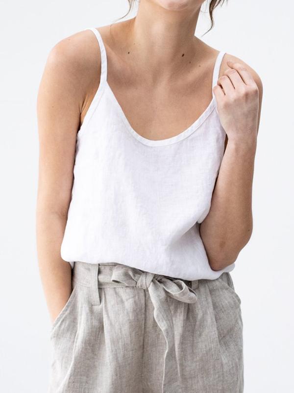 Anna | Trendiges Sommer-Cami mit Lockerer Passform - Elle Zürich
