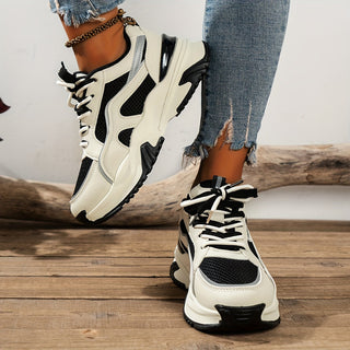 Anna | Damen Chunky Sneakers mit Mesh und Gummisohle - Elle Zürich