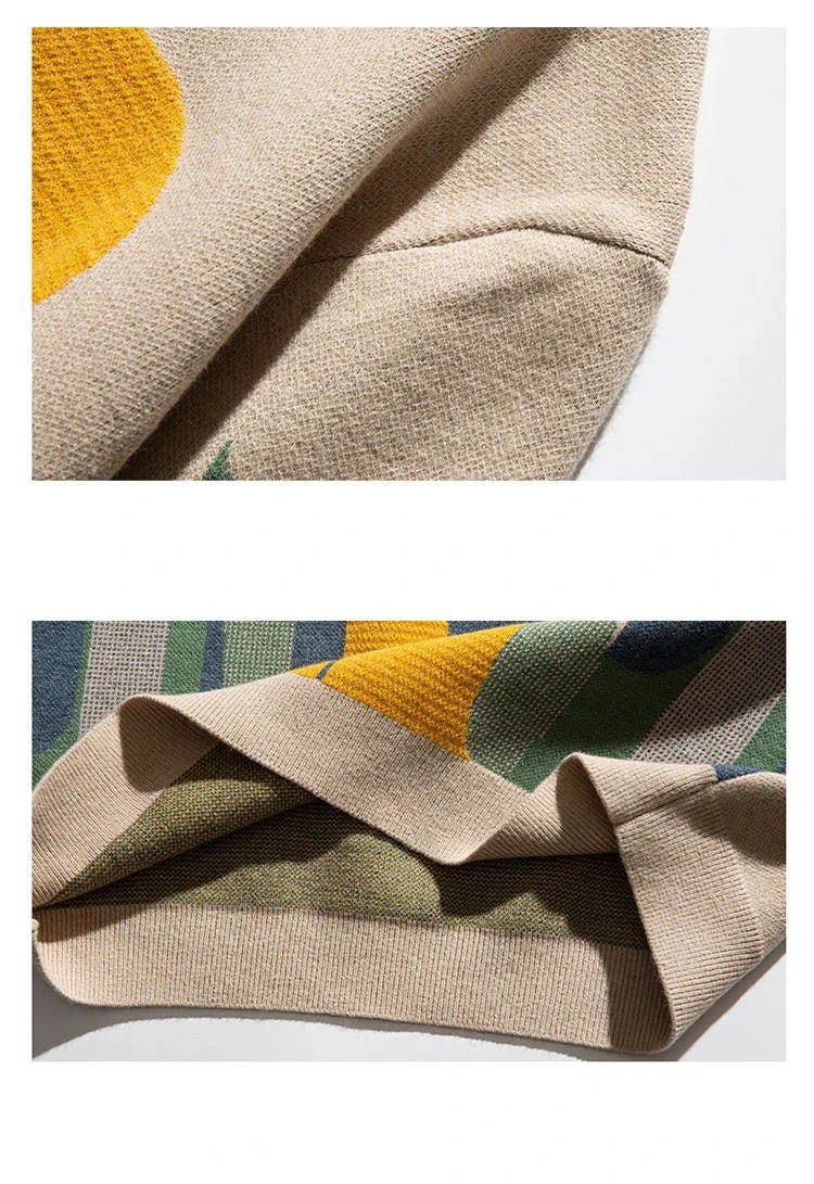 Carolin | Damen Winterpullover mit Katzenmotiv und Lockerer Passform - Elle Zürich