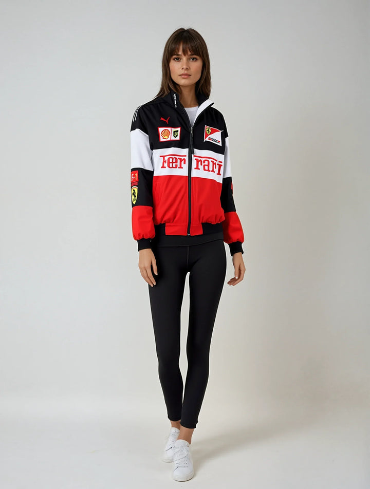 Eva | Vintage Rennsport Jacke Unisex - Elle Zürich