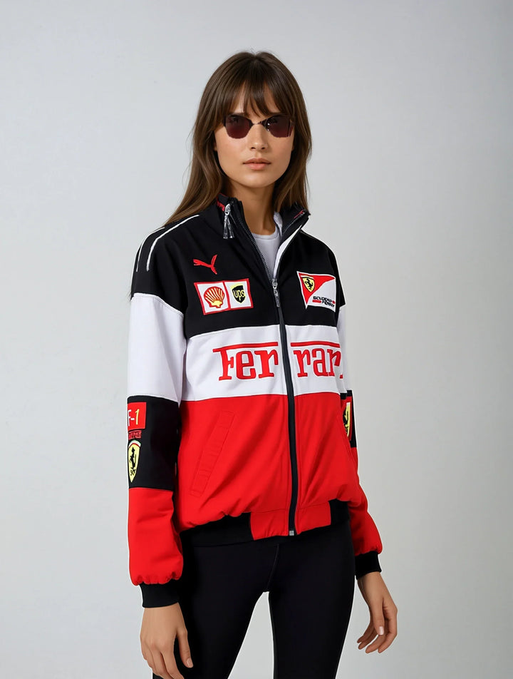 Eva | Vintage Rennsport Jacke Unisex - Elle Zürich