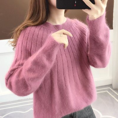 Greta | Damen Gerippter Strickpullover mit langen Ärmeln - Elle Zürich