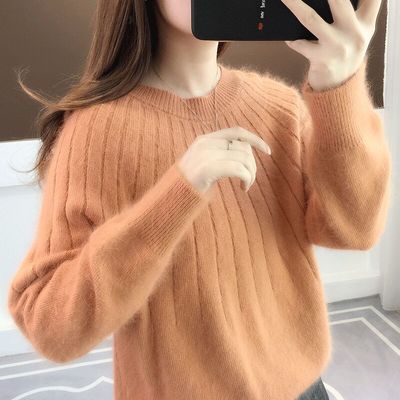 Greta | Damen Gerippter Strickpullover mit langen Ärmeln - Elle Zürich