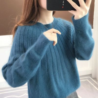 Greta | Damen Gerippter Strickpullover mit langen Ärmeln - Elle Zürich