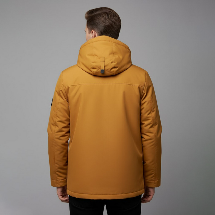 Clemens | Herren Wasserdichte Ski Winterjacke Mit Kapuze Für Draußen