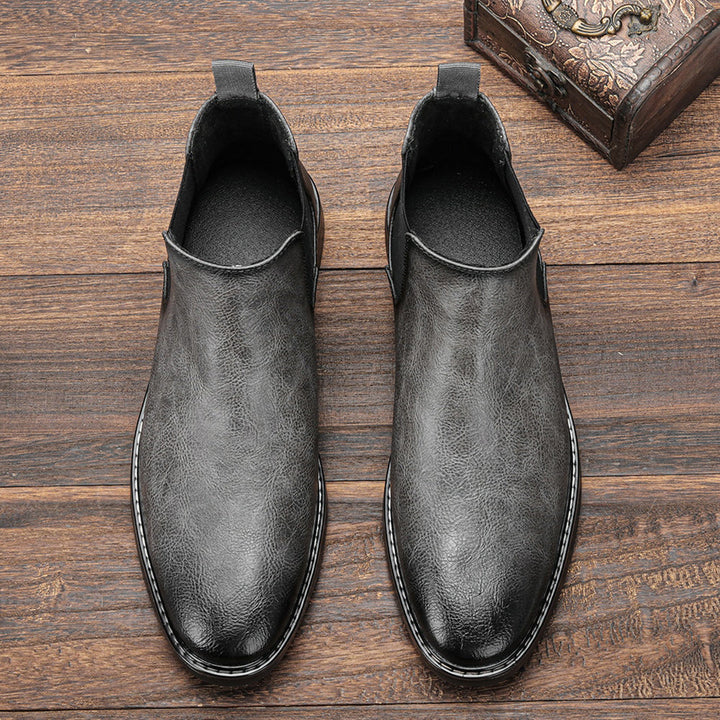 Viktor | Herren Leder-Chelsea-Stiefel mit Modernem Design