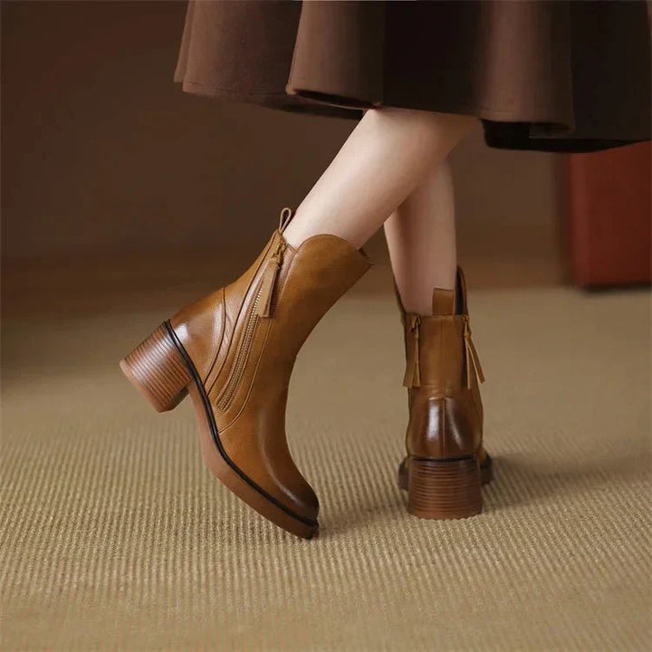 Petra | Stilvolle Stiefeletten mit Reißverschluss - Elle Zürich