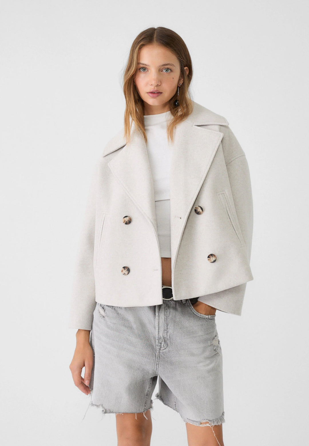 Karin | Eleganter Kurzmantel für Damen - Elle Zürich