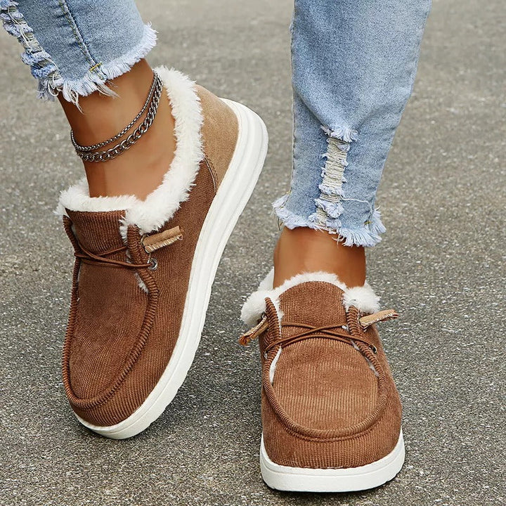Andrea | Damen Warme Winter Schlupfschuhe - Elle Zürich