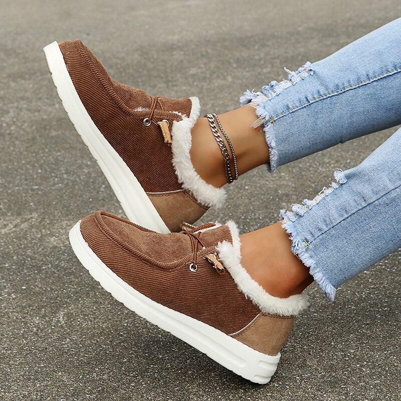 Andrea | Damen Warme Winter Schlupfschuhe - Elle Zürich