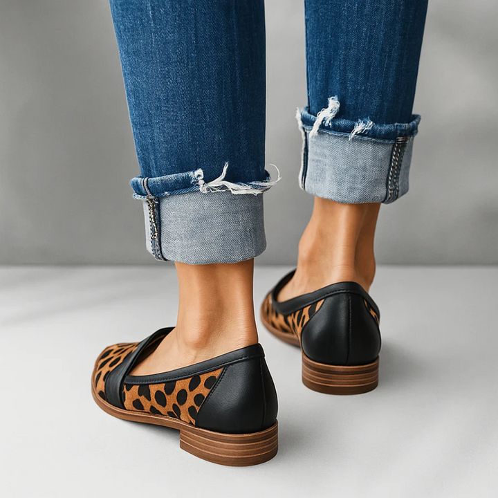 Rosa | Damen Slipper mit Spitzenspitze für Freizeit