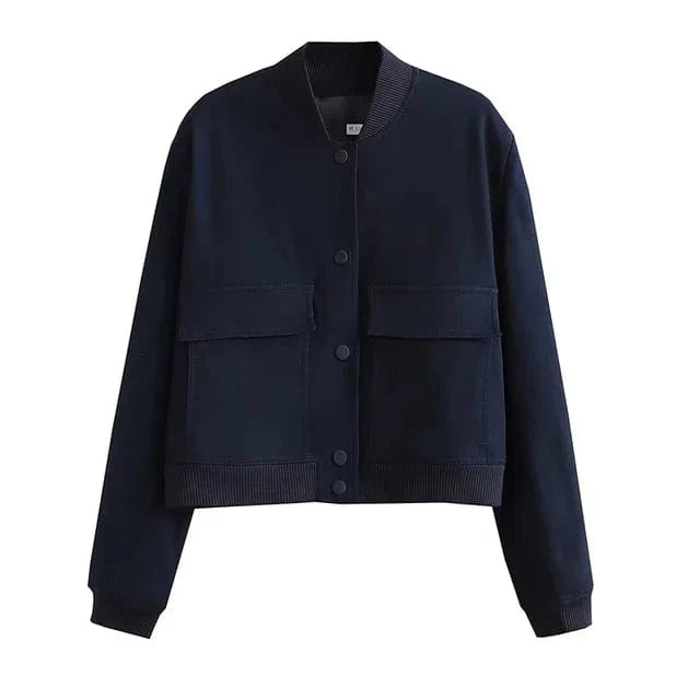 Karla | Elegante Kurze Übergangsjacke - Elle Zürich