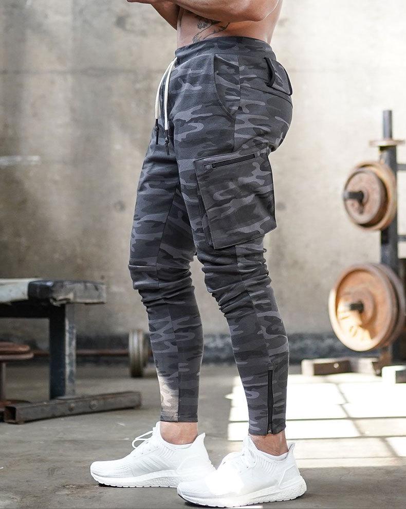 Jan | Herren Tapered Cargo Jogginghose mit Reißverschlusstaschen - Elle Zürich
