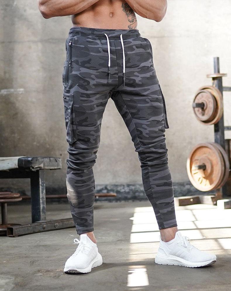 Jan | Herren Tapered Cargo Jogginghose mit Reißverschlusstaschen - Elle Zürich