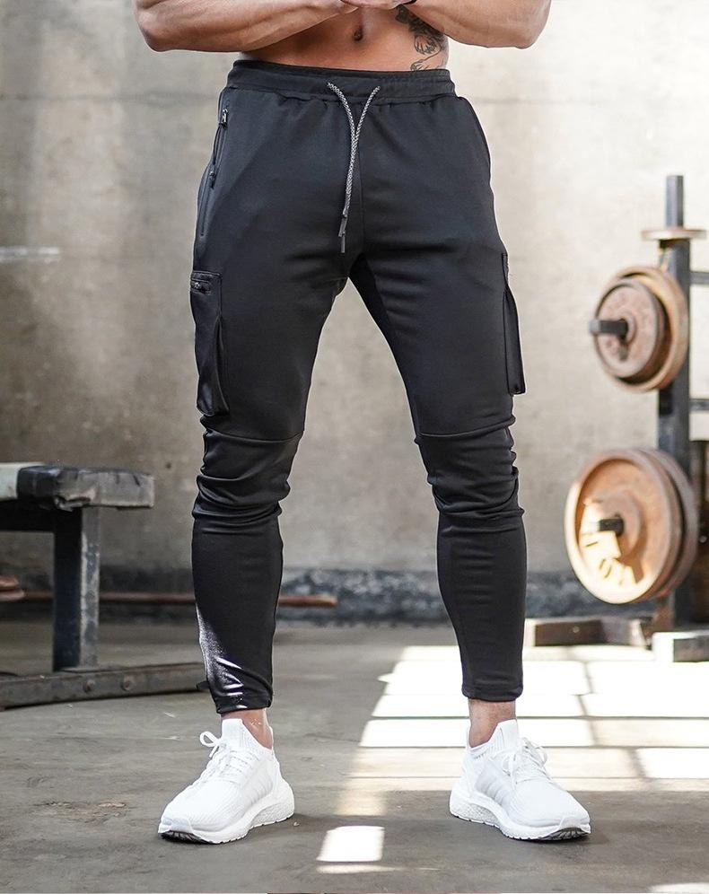 Jan | Herren Tapered Cargo Jogginghose mit Reißverschlusstaschen - Elle Zürich