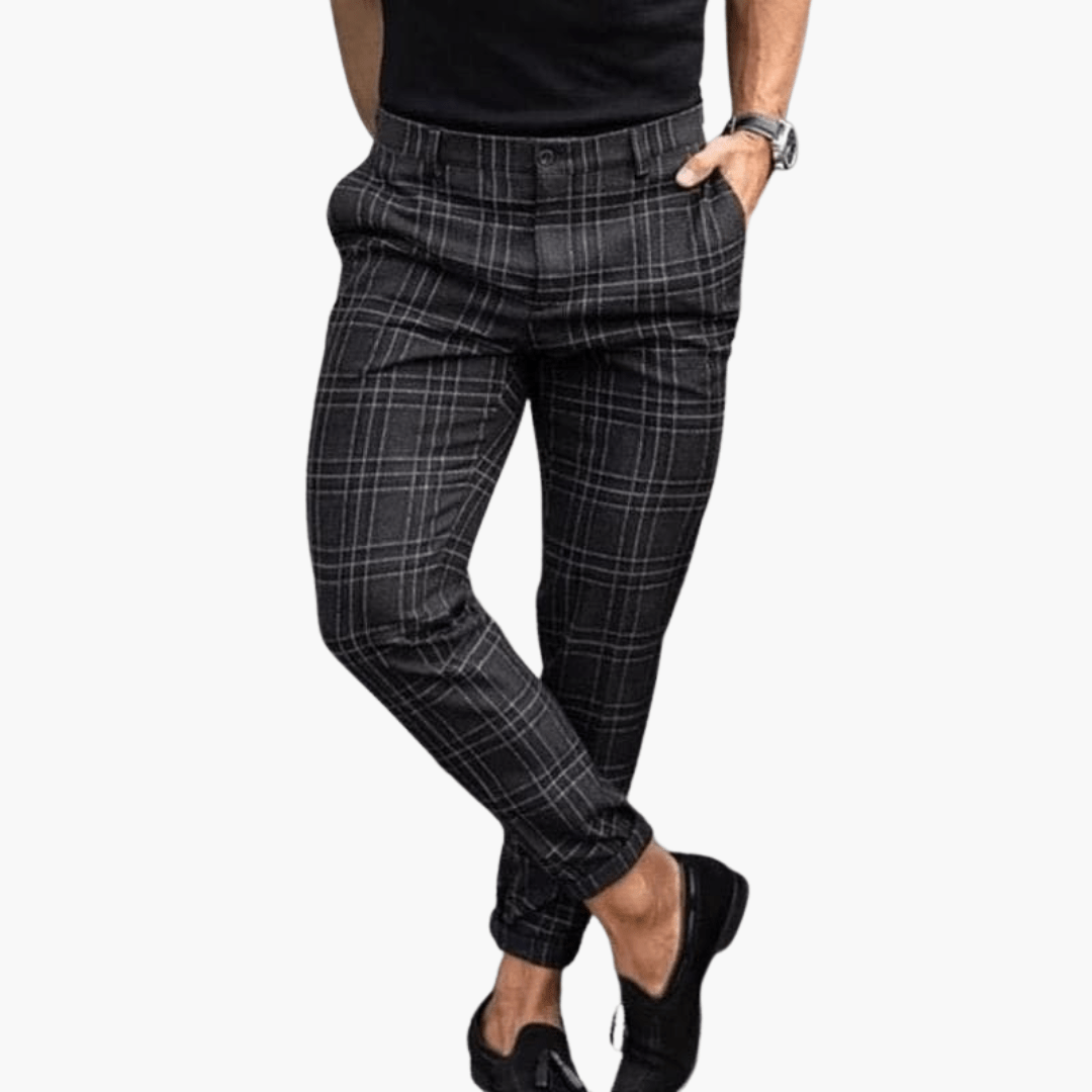 Dominic | Herren Lässige Strukturierte Loungehose mit Relaxed Fit - Elle Zürich