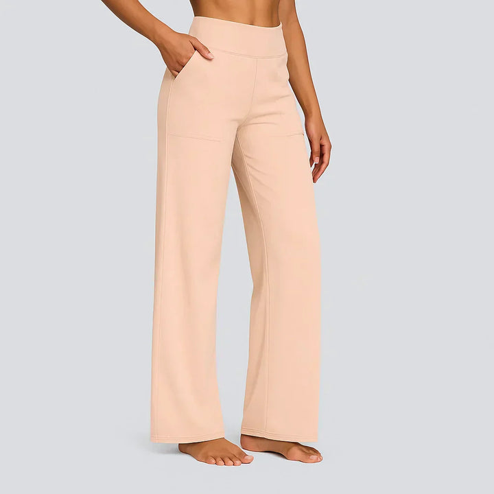 Calista | Damen Weit-Leg Hosen für Freizeit