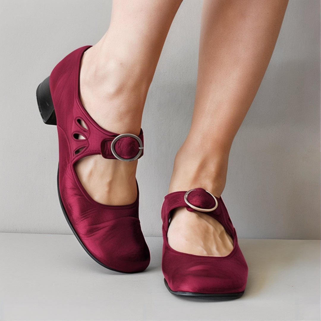 Eva | Stylische und Bequeme Schnallenschuhe - Elle Zürich