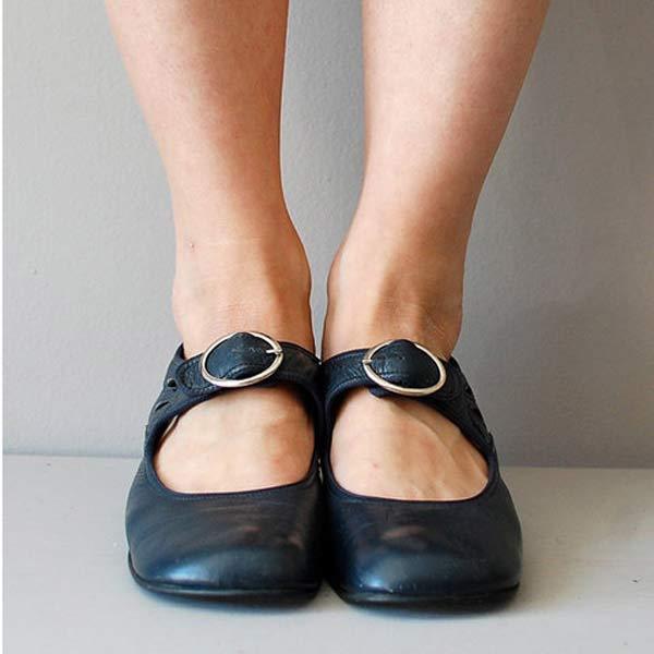 Eva | Stylische und Bequeme Schnallenschuhe - Elle Zürich