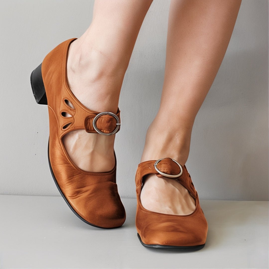 Eva | Stylische und Bequeme Schnallenschuhe - Elle Zürich