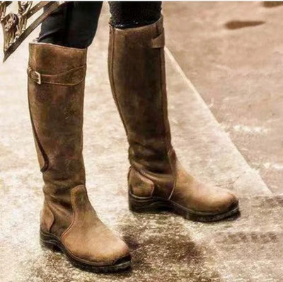 Emma | Elegante Wasserdichte Hohe Stiefel - Elle Zürich