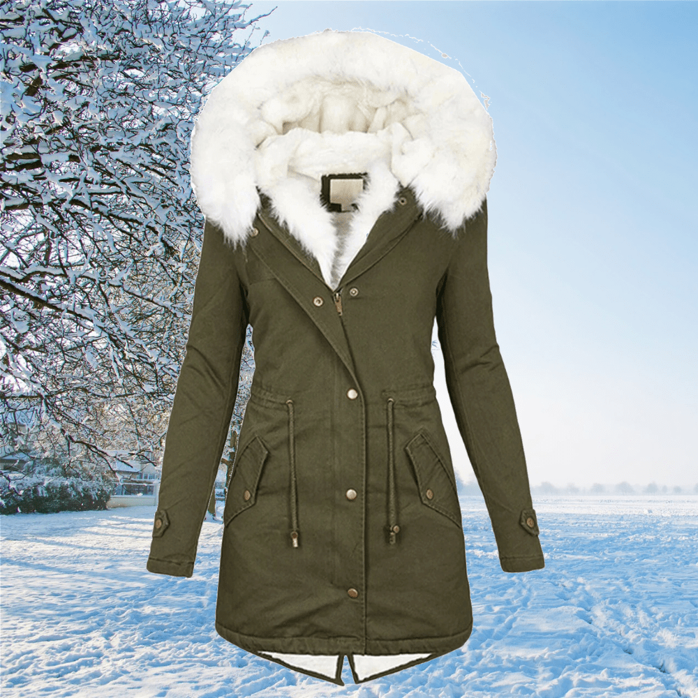 Claudia | Damen Winterparka mit Fellfutter - Elle Zürich