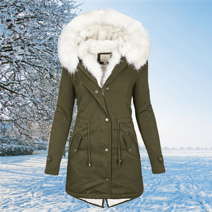Claudia | Damen Winterparka mit Fellfutter - Elle Zürich