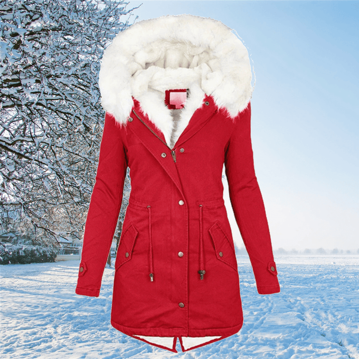 Claudia | Damen Winterparka mit Fellfutter - Elle Zürich