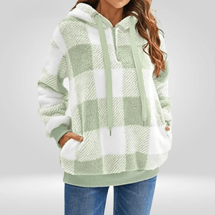 Nicole | Warmer Fleece-Hoodie für Damen mit Reißverschluss - Elle Zürich