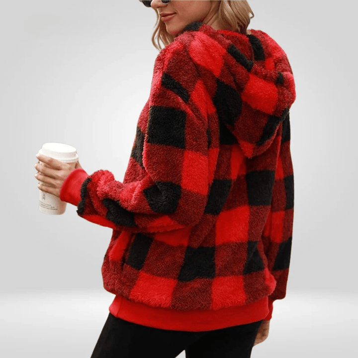 Nicole | Warmer Fleece-Hoodie für Damen mit Reißverschluss - Elle Zürich