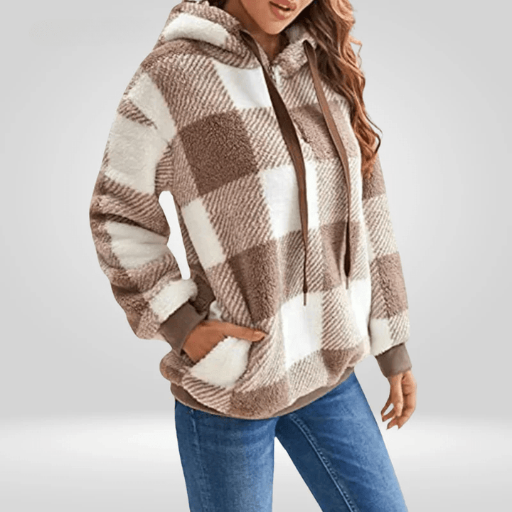 Nicole | Warmer Fleece-Hoodie für Damen mit Reißverschluss - Elle Zürich
