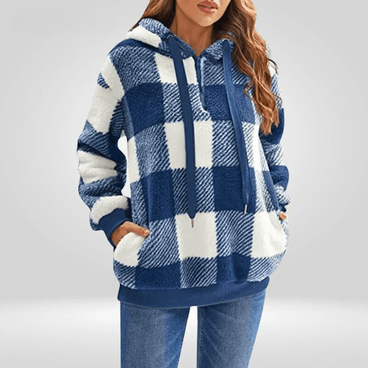 Nicole | Warmer Fleece-Hoodie für Damen mit Reißverschluss - Elle Zürich