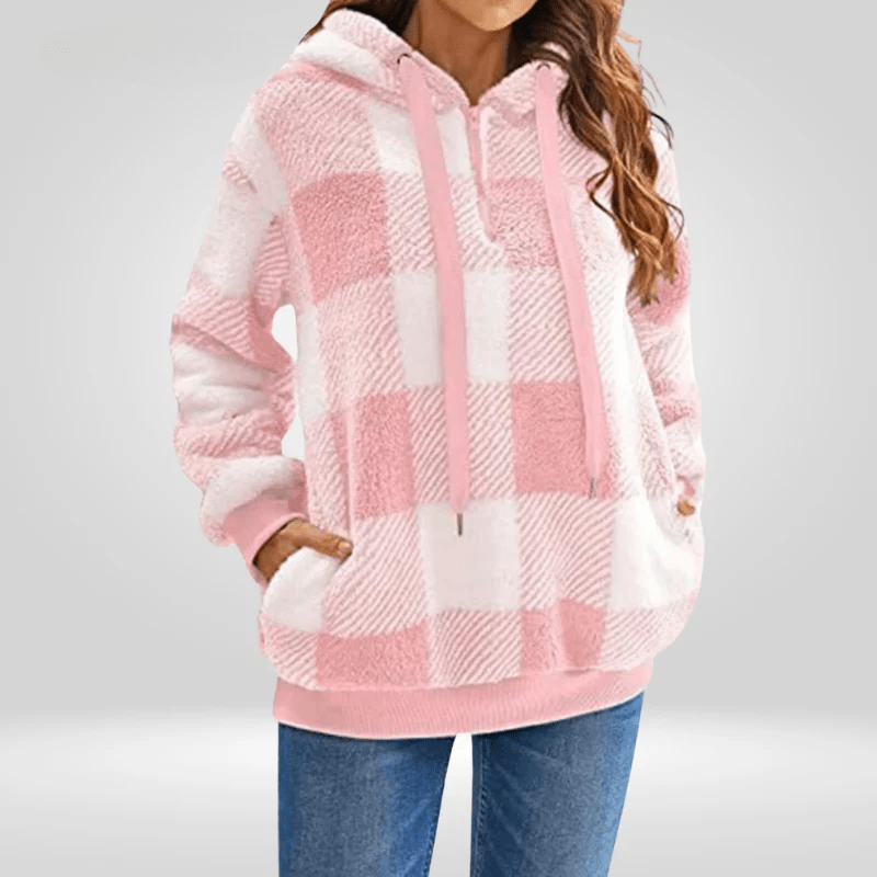 Nicole | Warmer Fleece-Hoodie für Damen mit Reißverschluss - Elle Zürich