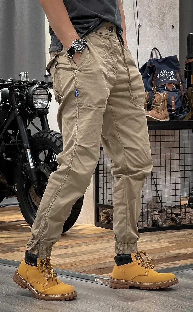 Anton | Herren Slim Fit Casual Cargo Joggerhosen - Elle Zürich