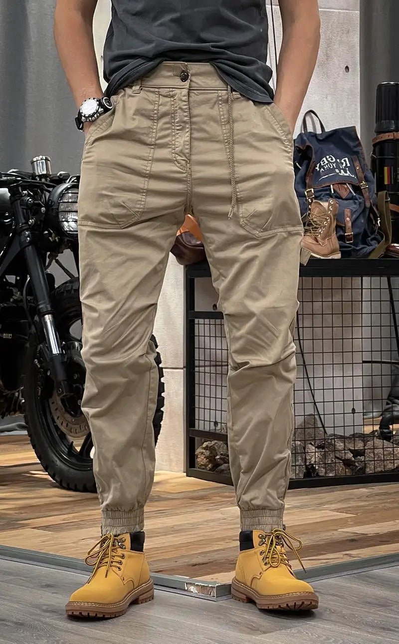 Anton | Herren Slim Fit Casual Cargo Joggerhosen - Elle Zürich