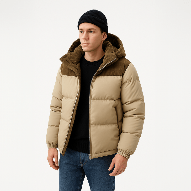 Ulf | Stylischer Winter-Steppmantel für Herren - Elle Zürich