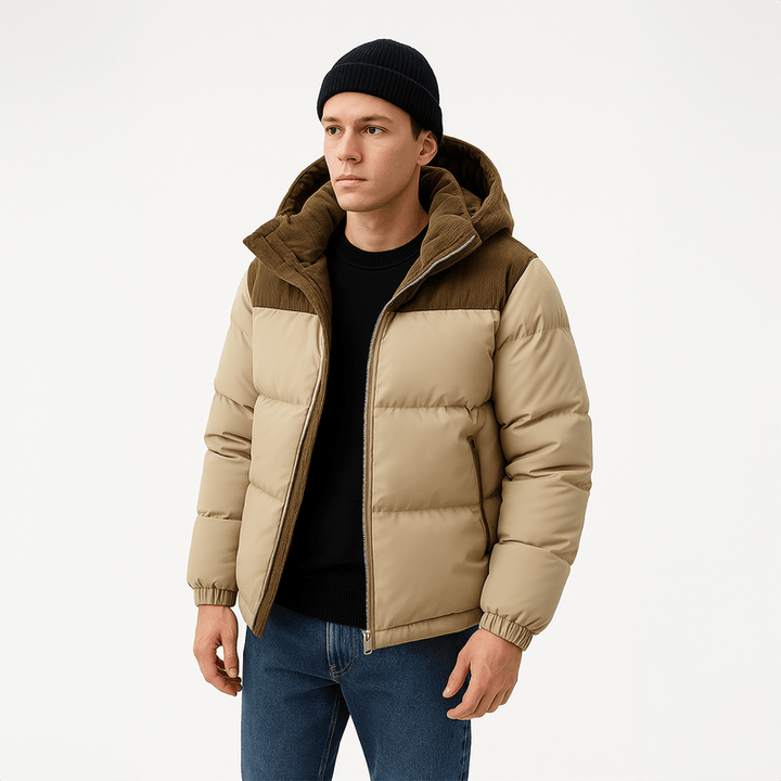Ulf | Stylischer Winter-Steppmantel für Herren - Elle Zürich