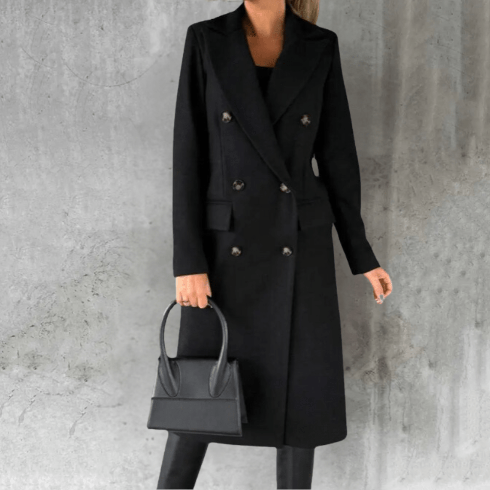 Nadine | Langer Freizeitmantel mit Kapuze - Elle Zürich